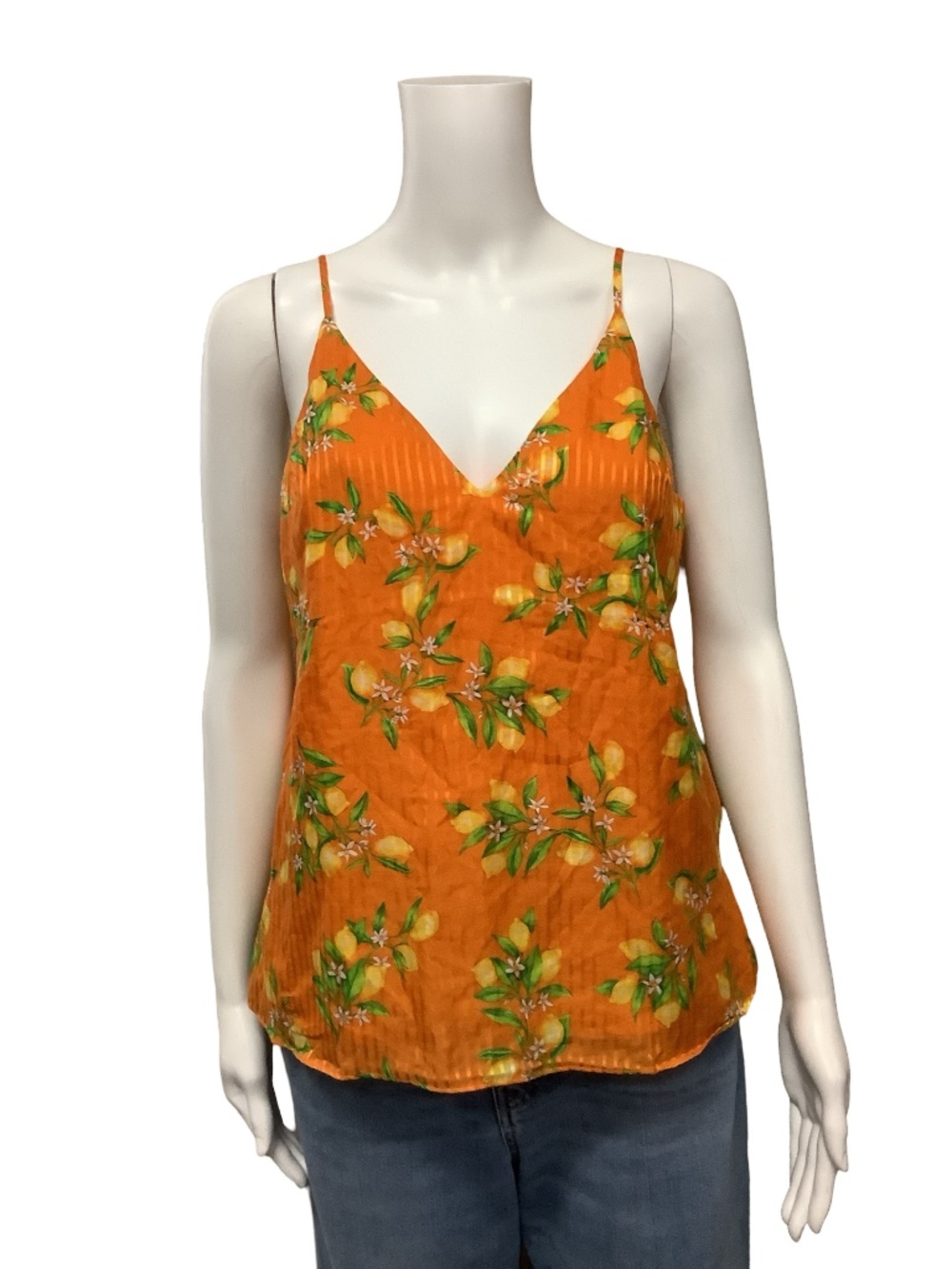Cami NYC V Neck Silk Top Size: S